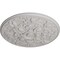 Ekena Millwork Baile Ceiling Medallion (Fits Canopies up to 6"), Hand-Painted Ultra Pure White, 31 1/4"OD x 2 1/4"P CM31BAUWF - alternate 3